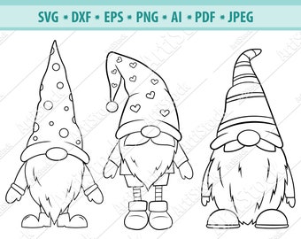 Download Nordic Gnome Svg Etsy