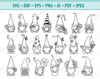 Free Gnome Svg Etsy SVG PNG EPS DXF File