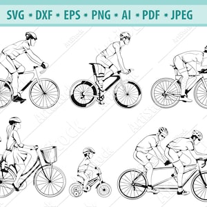 Radfahrer Svg, Radfahren Svg, Professionelle Radfahren Svg, Fahrrad Clipart Svg, Olympische Sport Svg, Doppel-Fahrrad Png, Fahrrad-Silhouette, Dxf, Eps