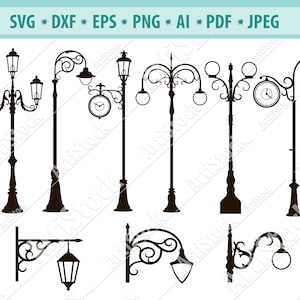 Lampa uliczna svg, latarnia svg, latarnia uliczna svg, lampka nocna svg, sylwetka lampy, retro latarnia uliczna svg, latarnia clipart, kinkiet png, eps