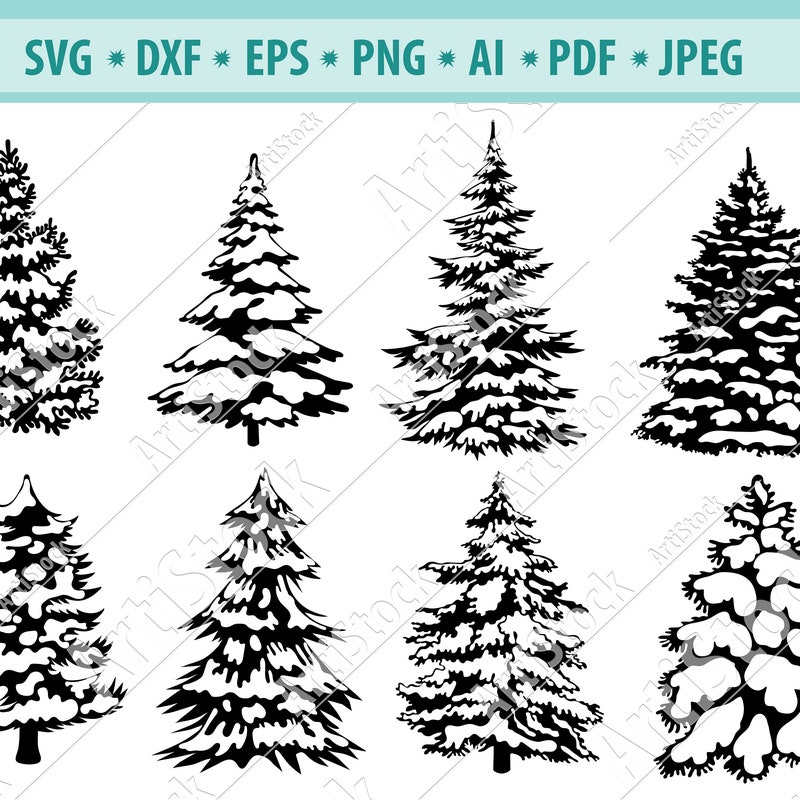Christmas Tree Svg Files - Etsy