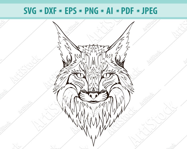 Download Zentangle Cat SVG Mandala Cat SVG Cat for cricut zentangle ...
