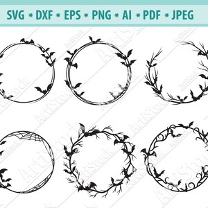 Halloween Frame Svg, Ramka Monogramu Nietoperzy Svg, Pakiet Nietoperzy SVG, Uroczy Nietoperz SVG, Halloween Bat SVG, Wieniec Halloween Svg, Sylwetka Nietoperza, PNG, Eps