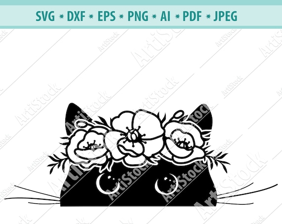 Free Free 254 Flower Crown Svg Black And White SVG PNG EPS DXF File