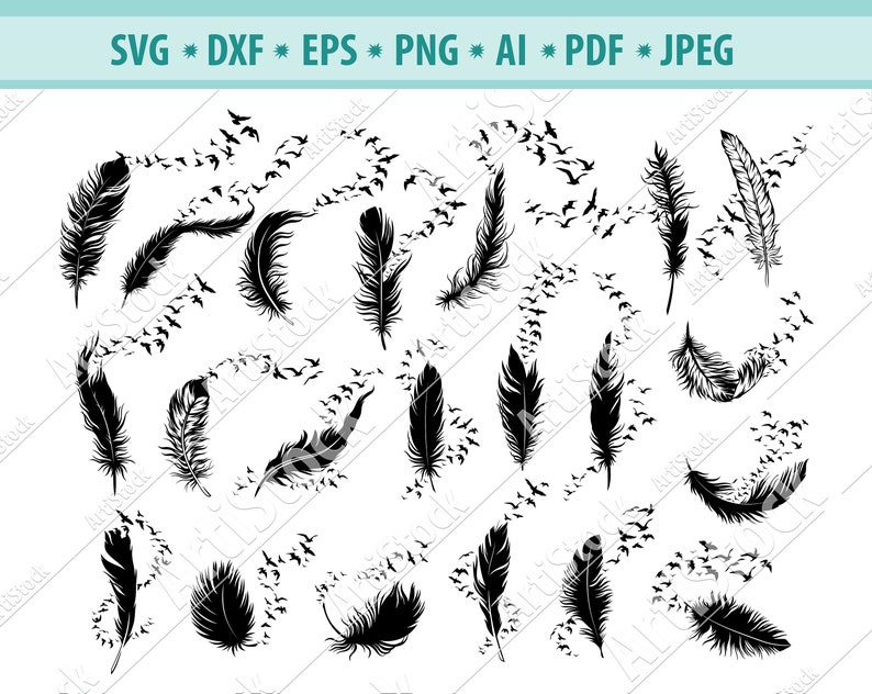 Free Free Feather With Doves Svg