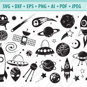 Space Svg Bundle, Cartoon Space Svg, Planets Svg, Earth Svg, Astronaut Svg, Universe space SVG, Cosmic bodies Svg, Star Svg, Vector dxf, png