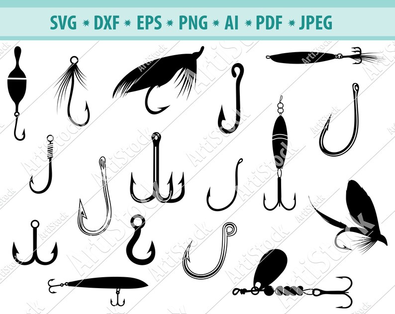 Free Free 210 Fishing Tackle Svg SVG PNG EPS DXF File