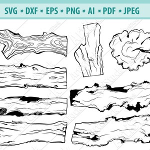 Wood Grain Board Svg, Houten planken Svg, Trunk Stump Svg, Houten staven svg, Industrieel hout Svg, Houtbewerking Plank Svg, Tree Clipart, PNG, EPS