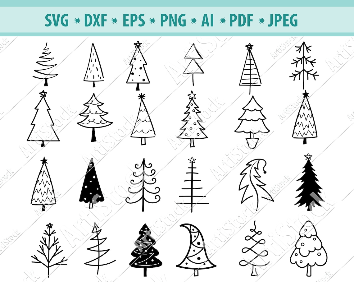 Christmas Tree Svg Christmas Svg Christmas Tree Cut File - Etsy