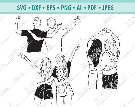Free Free 260 Best Friends Png Svg SVG PNG EPS DXF File