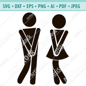 Toilet SVG, Toilet teken SVG, Toiletten, Deur sticker, Toilet, Badkamer, SVG, Silhouet, Graphics, Illustratie, Vector, Logo, Digitaal,Clipart