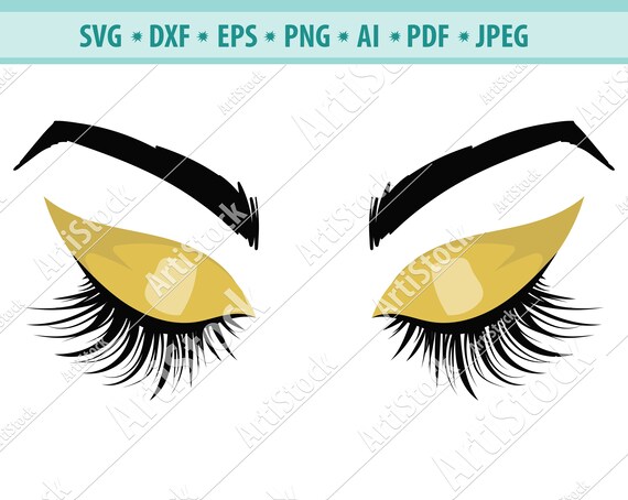 eyes with lashes