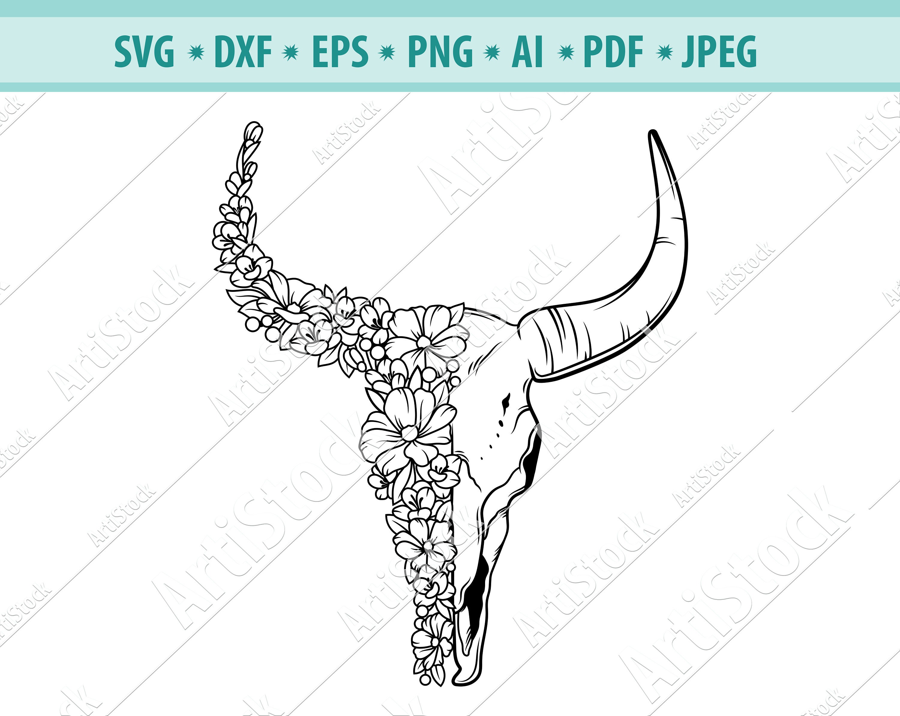 Free Free Flower Cow Head Svg 67 SVG PNG EPS DXF File