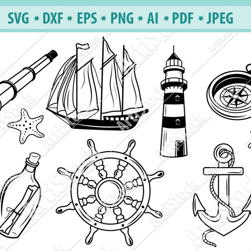 Lighthouse SVG - Etsy