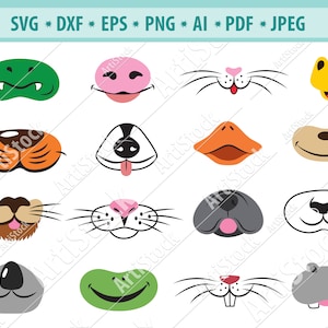 Animal faces Svg, Face mask Svg, Funny pets mouth Svg, Emoji svg, Animal mouth svg, Face clipart, Smiling face Png, Cat mouth Svg, Cricut