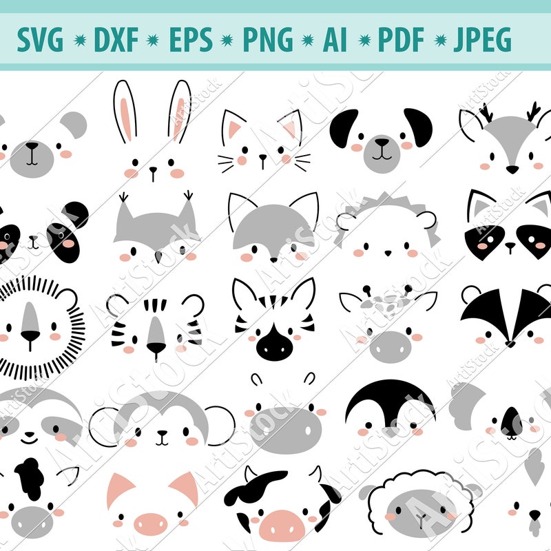 Animal Svg Files - Etsy