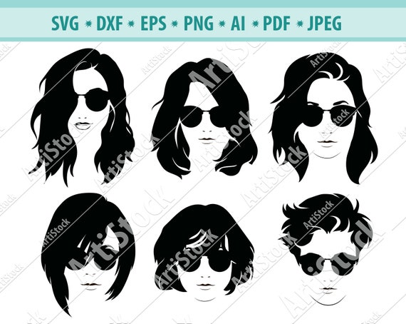 Download Woman S Face Svg Woman Svg File Girl Svg Instantly Etsy
