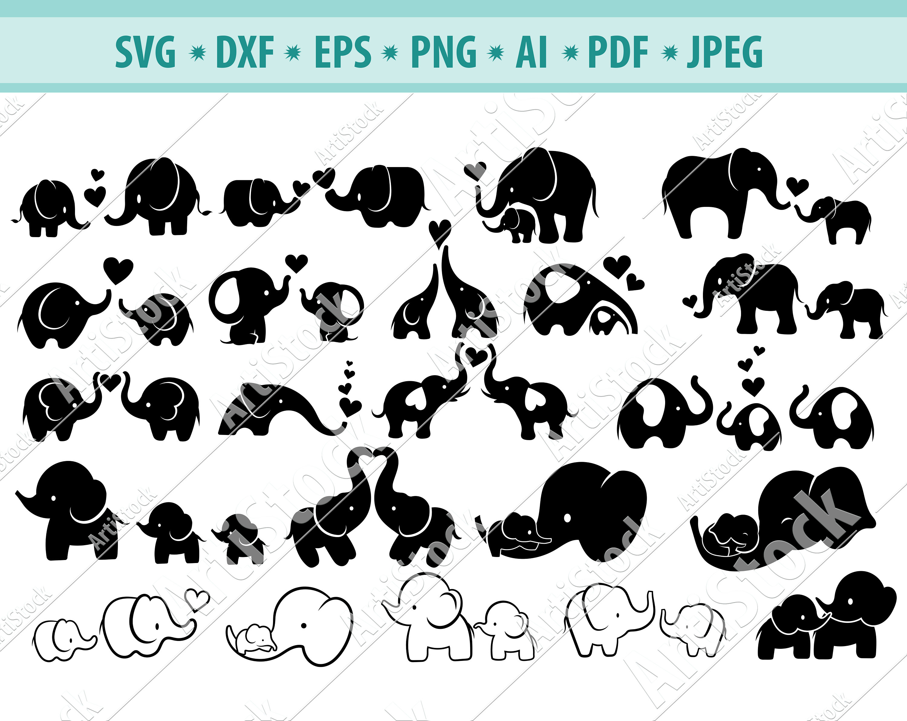 Free Free 237 Elephant Clipart Svg SVG PNG EPS DXF File