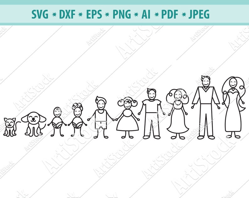 Download Vector Eps Png Stick Figures Dxf Stick Family Clipart Cut Files For Cricut Silhouette Stick Family Svg Bundle Stick Family Cut Files Clip Art Art Collectibles