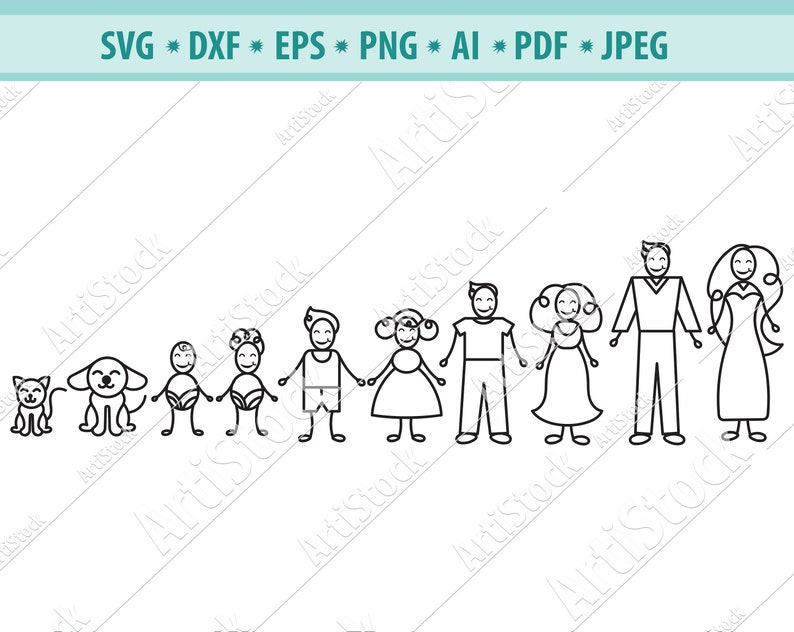 Free Free Stick Family Svg Bundle 362 SVG PNG EPS DXF File