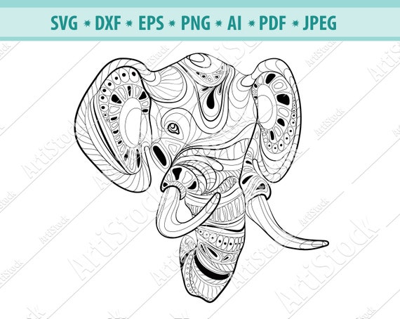 Free Free Tribal Elephant Svg Free 317 SVG PNG EPS DXF File