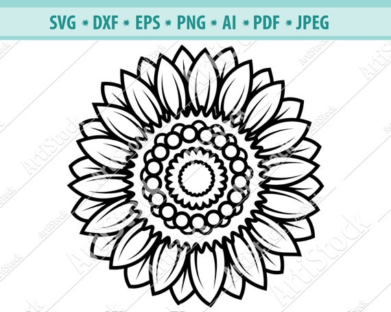 Free Free Sunflower Pattern Svg SVG PNG EPS DXF File