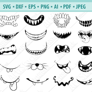 Face mask Svg, Funny mouth Svg, Emoji svg, Creepy mask svg, Emoticon face svg, Face clipart Svg, Scary masks Svg, Smiling face Png, Cricut