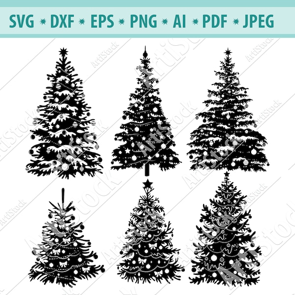 Christmas tree svg, pine svg, tree svg, tree template, christmas tree kit, christmas template, christmas design svg, christmas svg, spruce