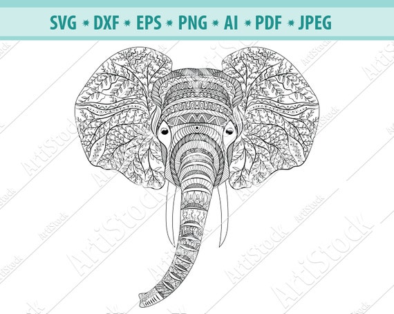 Free Free 74 Tribal Elephant Svg Free SVG PNG EPS DXF File