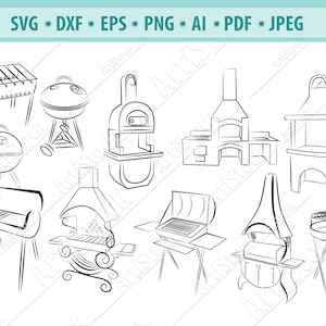 BBQ svg BBQ svg bundle BBQ svg files bbq pit svg Barbecue svg Grill svg Grilling svg Barbecue clipart Barbecue silhouette Barbecue cut file