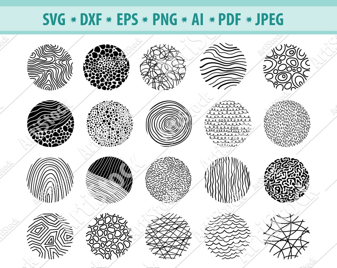 Point Pattern Svg Rounded Colorful Texture Round Shape Svg, Round Pattern Svg, Circle Patterns SVG ...