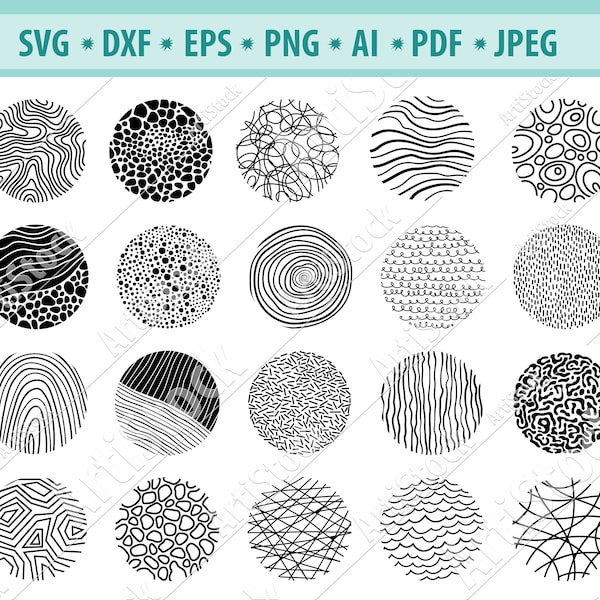 Texture round shape Svg, Round pattern Svg, Circle patterns SVG, Keychain monogram SVG, Round keychain Svg, Silhouette, Svg cut file, Eps