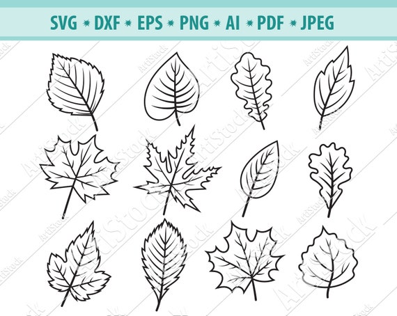 Download Clip Art Art Collectibles Fall Svg Maple Leaf Svg Leaf Cutting File Leaf Clipart Scrapbooking Clip Art Svg Dxf Png