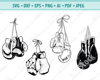 Boxing Glove SVG/ glove svg/ boxing svg/ fighting svg/ mma svg/ sport svg/ boxe svg/ clipart/ stencil/ vinyl/ cut file/ silhouette/ cricut