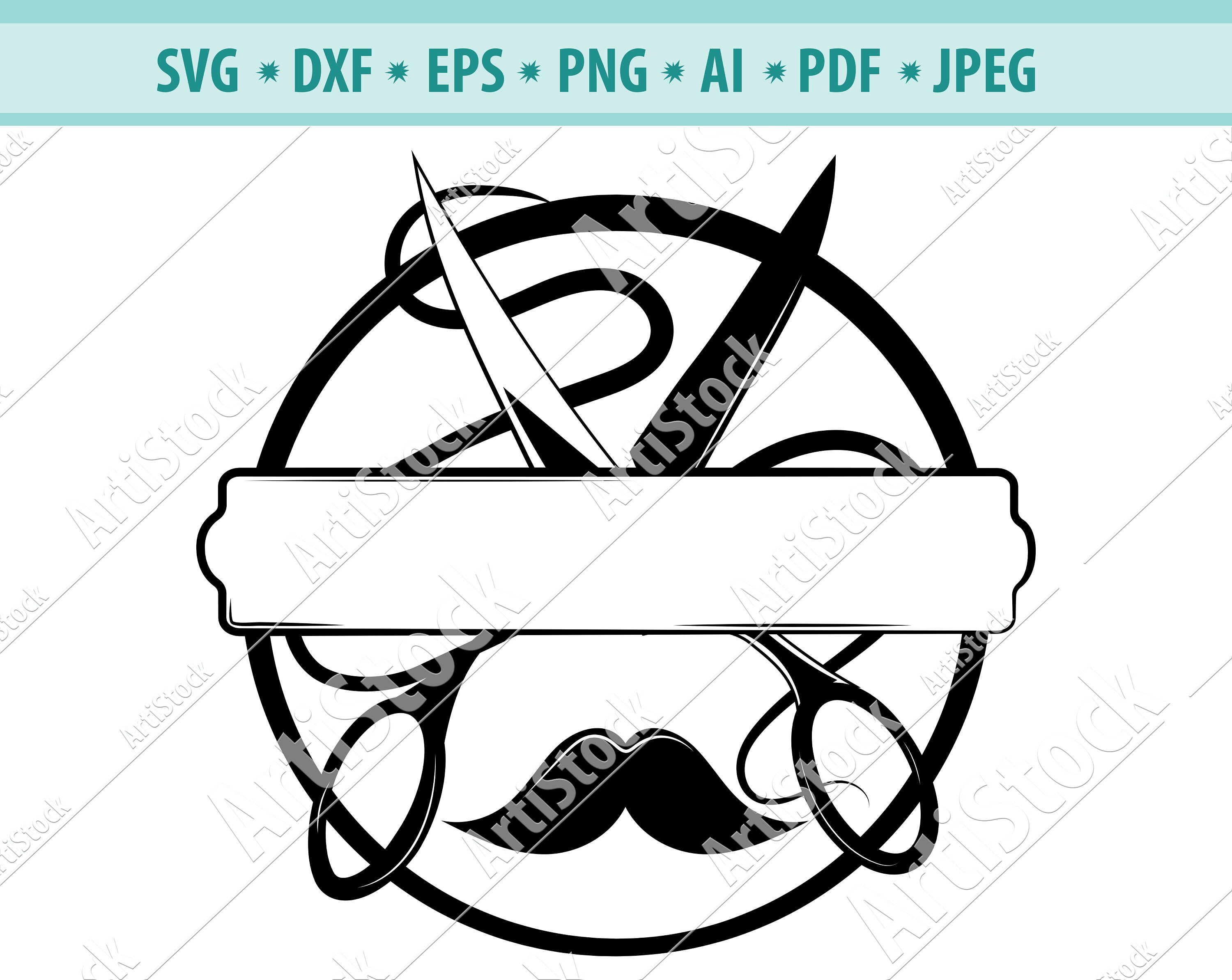 Download Barber Barbershop Hair Hairdresser Haircut Business Beard Salon Man Svg Eps Png Vector Space Clipart Digital Download Circuit Cut Cutting Art Collectibles Drawing Illustration Heartpoint Gr