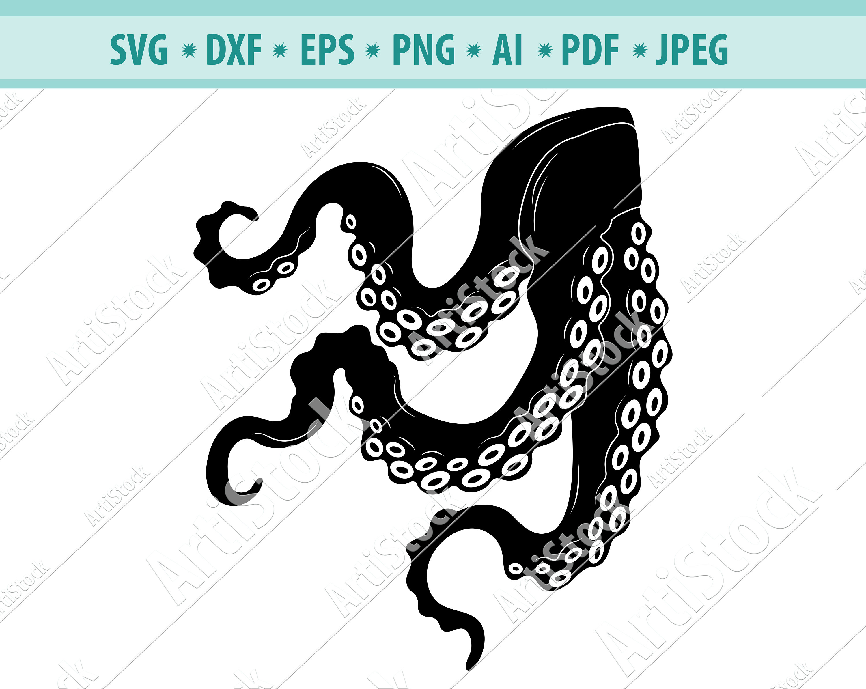 Featured image of post View 14 Silhouette Octopus Tentacles Clipart