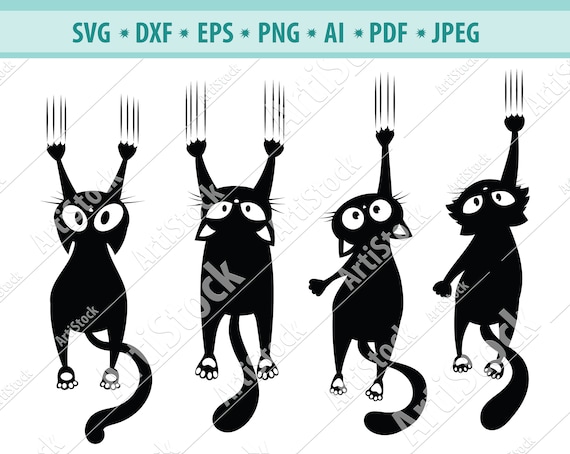 funny black cat icon vector illustration design Stock Vector Image