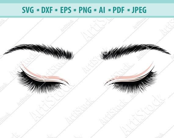 eyes with lashes