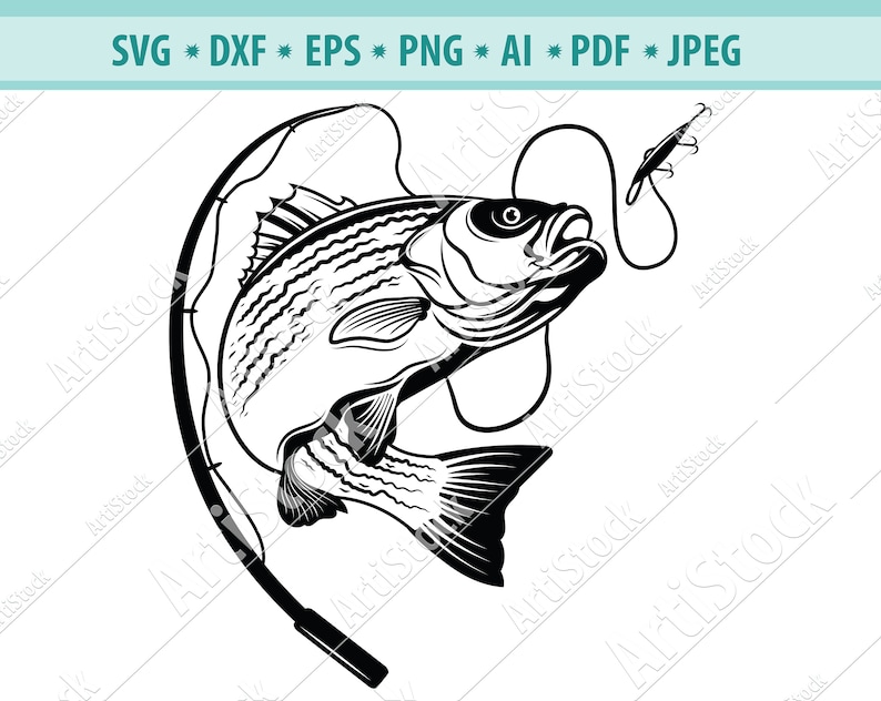 Download Bass Fishing Svg Bass Fishing Pole Svg Silhouette Fishing Svg Fishing Hook Svg Cricut Cut File Fishing Cut File Printable Instant Download Clip Art Art Collectibles Truongsinhhoc Com Vn