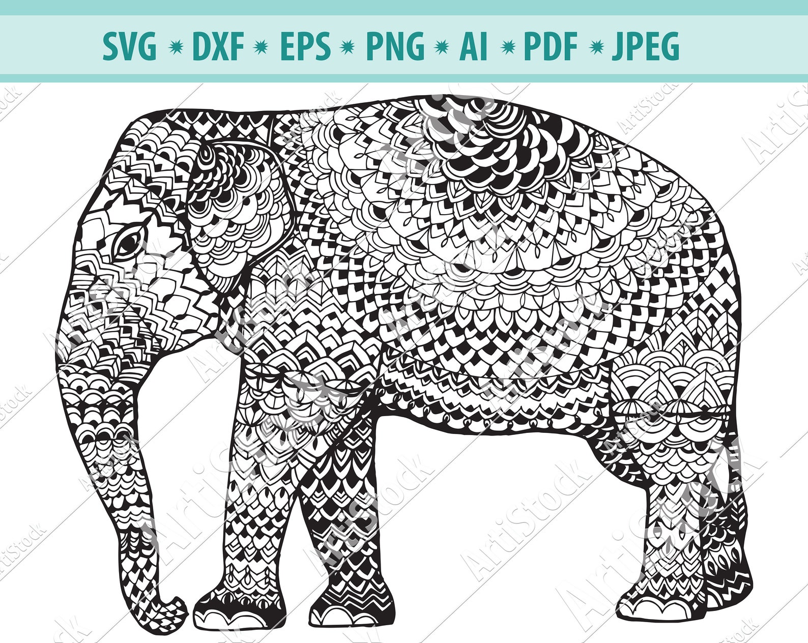 Free Free 292 Indian Elephant Svg SVG PNG EPS DXF File
