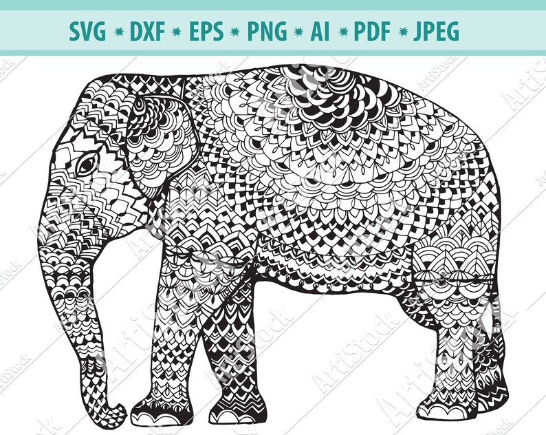 Free Free 350 Elephant Indian Svg SVG PNG EPS DXF File
