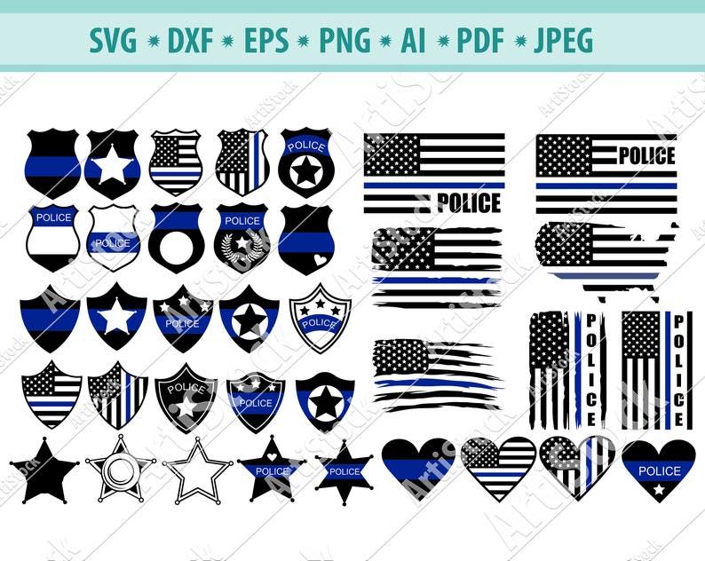 Download Png American Flag Svg Jpg Police Badge Svg Blue Lives Matter Svg Police Svg Thin Blue Line Svg Svg Files For Cricut Silhouette Dxf Clip Art Art Collectibles Safarni Org