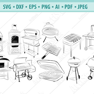 BBQ svg BBQ svg bundle BBQ svg files bbq pit svg Barbecue svg Grill svg Grilling svg Barbecue clipart Barbecue silhouette Barbecue cut file