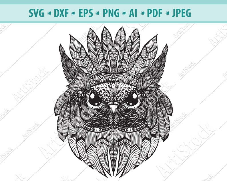 Free Free 195 Cricut Owl Mandala Svg SVG PNG EPS DXF File