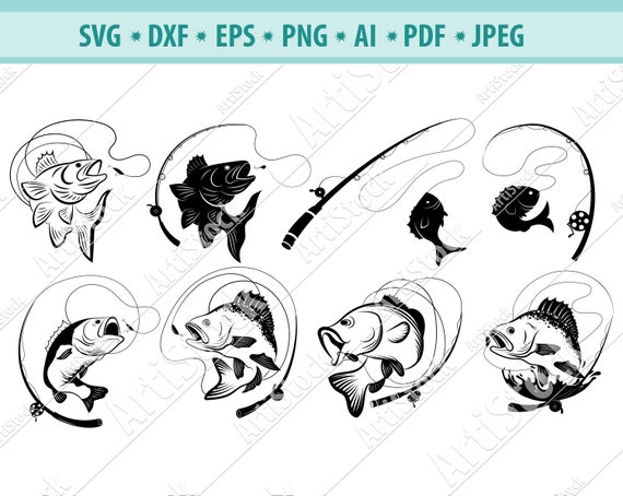 Download Fishing Pole Svg Cricut Cut File