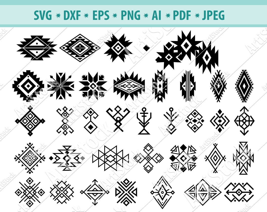 Ethnic Pattern Svg, Ethnic Svg, Tribal Pattern Svg, Ethnic Motifs Svg ...