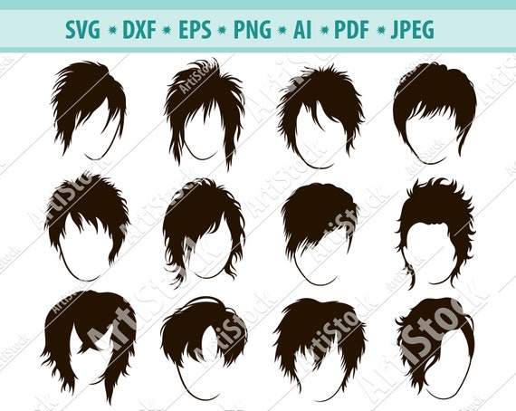 Anime hairstyle Collection 1