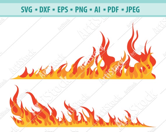 Flame SVG Flame Cut File Flame DXF Flame PNG Flame -  Portugal
