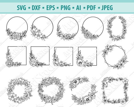 Free Free 229 Circle Flower Border Svg SVG PNG EPS DXF File