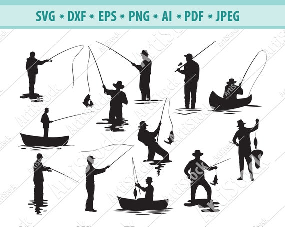 Download Fishing Svg Water Recreation Svg Sport Fishing Svg Etsy